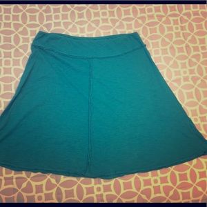 Prana knee length cotton skirt