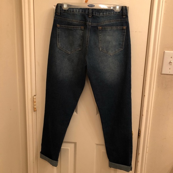 Destroyed Boohoo Boyfriend Jeans - Picture 3 of 4