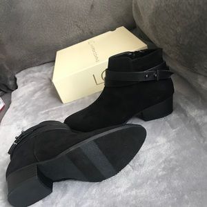 Lauren Conrad suede booties!!!