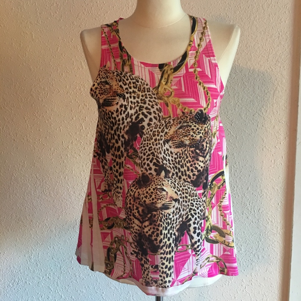 Flared tank top
