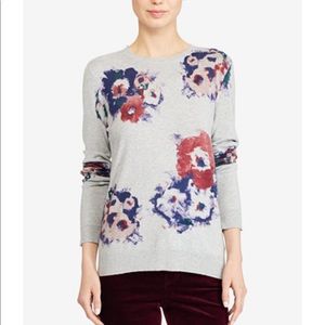 lauren ralph lauren grey rosa sweater dillards