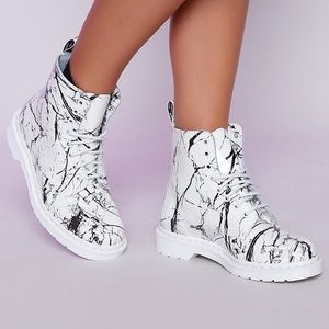 marble doc martens