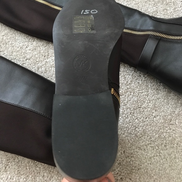 Sold! MK Hamilton Tall Leather Boot DK Chocolate - Picture 5 of 8