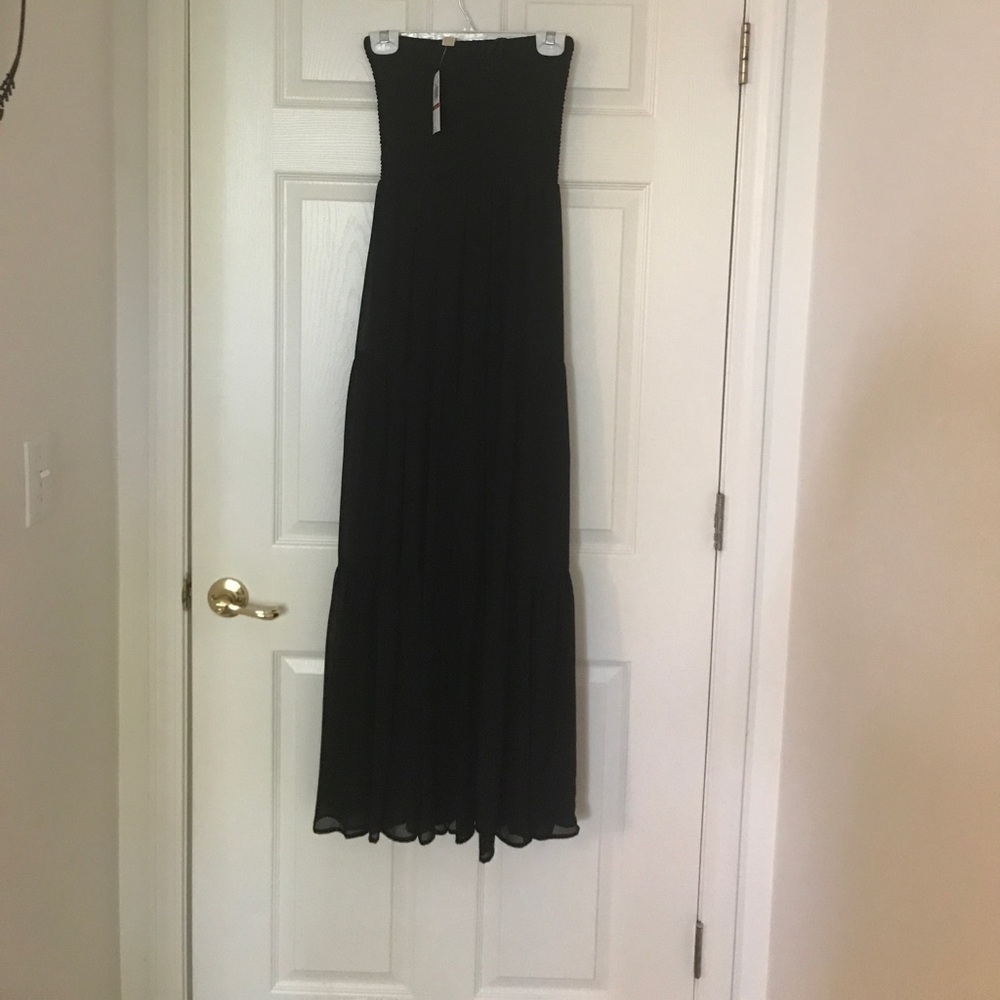 NWT Michael Kors strapless maxi dress