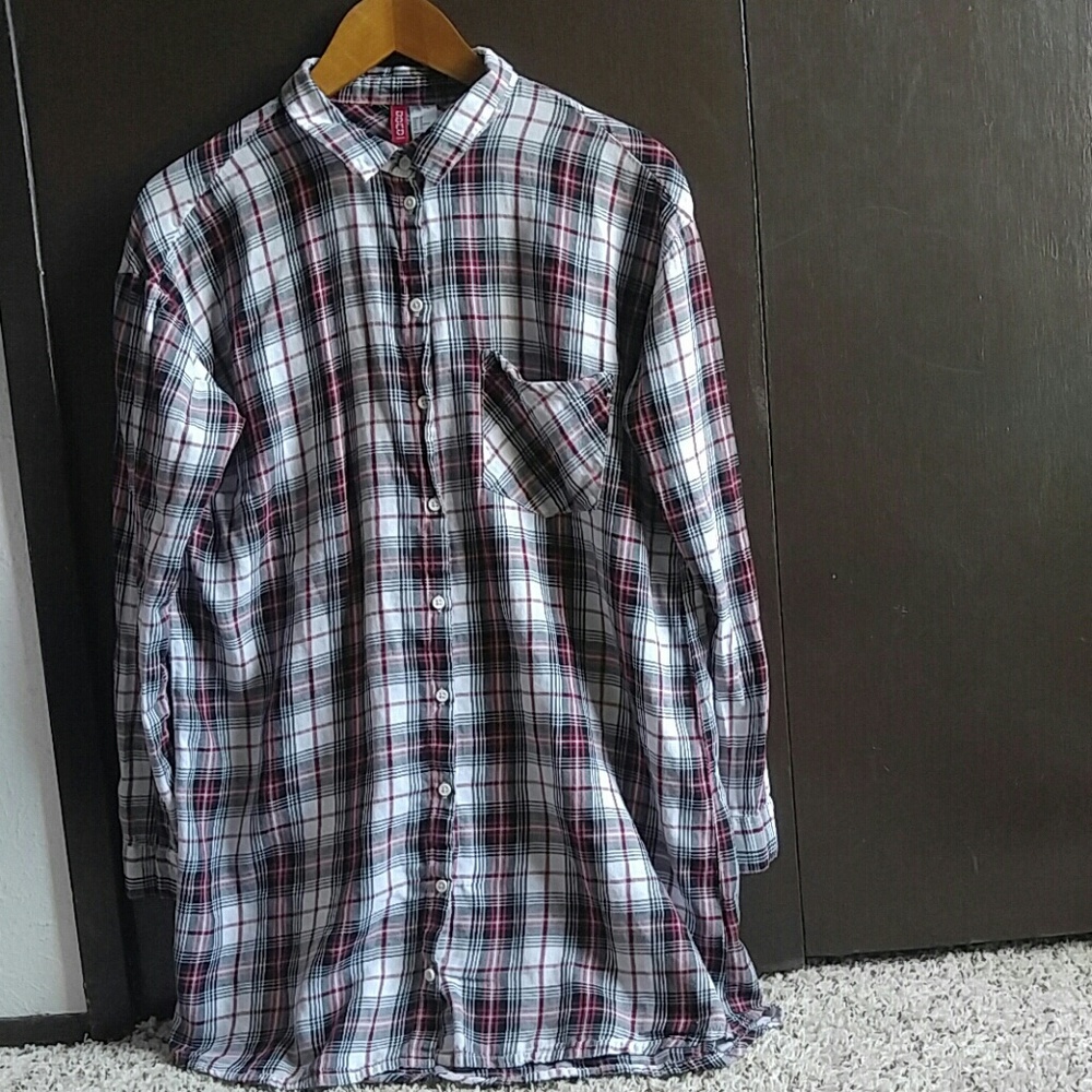 H&M Oversized Flannel