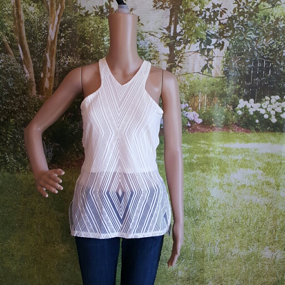 NWT Material Girl Snow White Oakland Blouse
