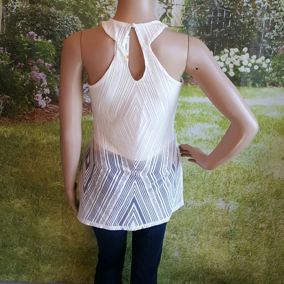 NWT Material Girl Snow White Oakland Blouse - Picture 2 of 2