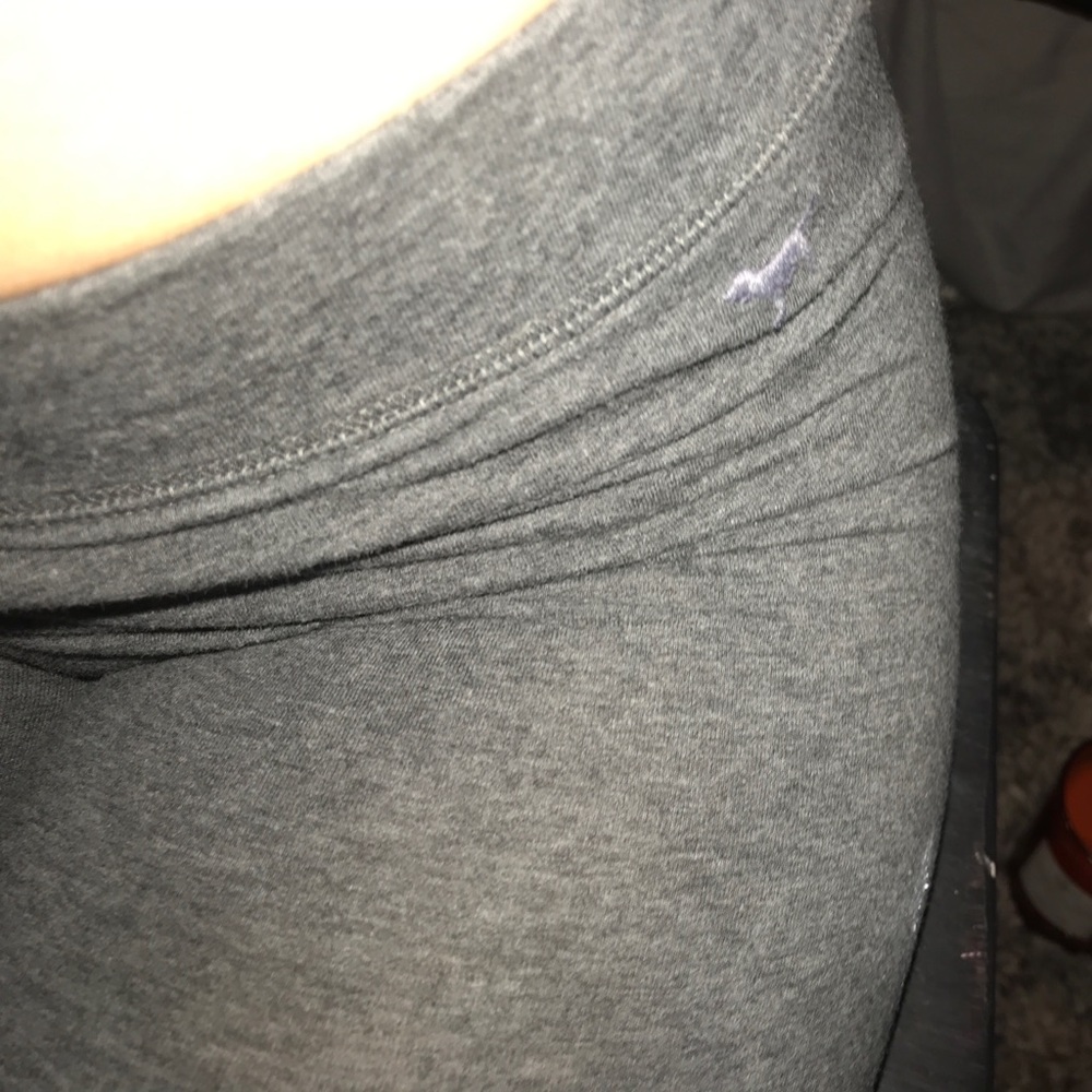 vs pink gray meg leggings
