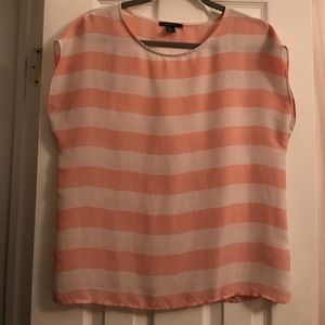 Pink and white striped shirt