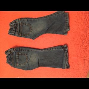 Toddler boot cut jeans