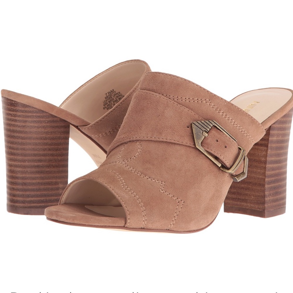 Nine West Peep Toe Mule