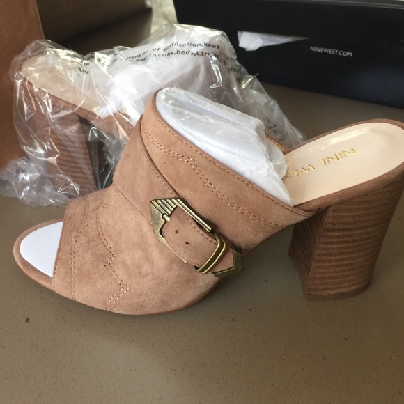 Nine West Peep Toe Mule - Picture 2 of 5