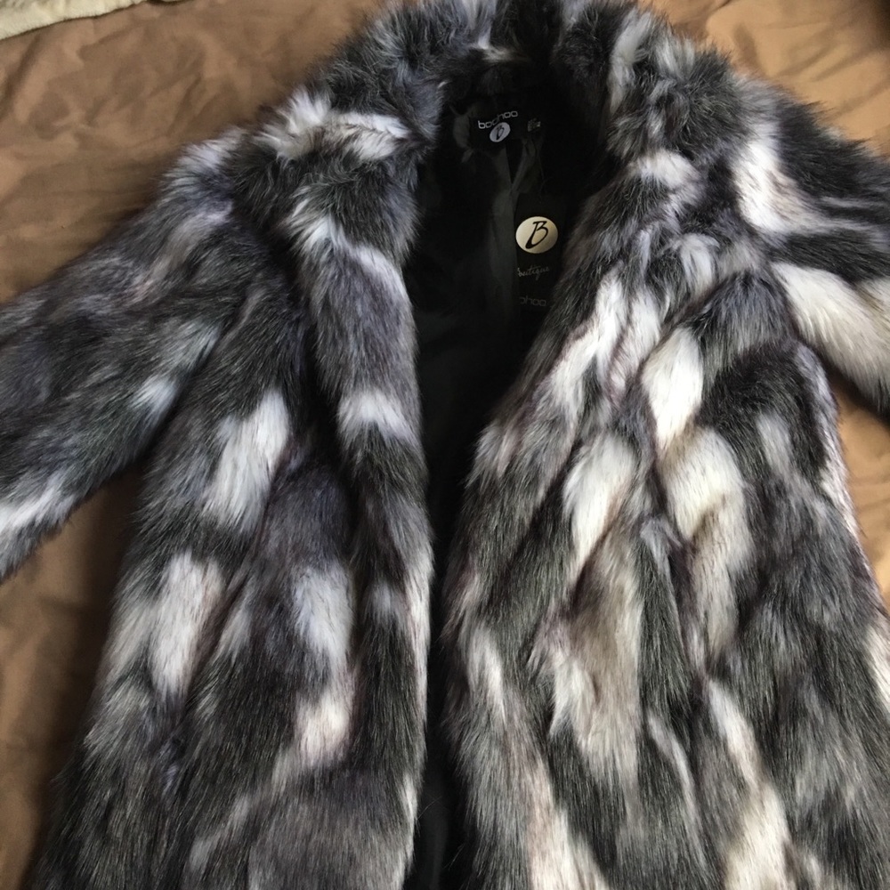 Boutique Faux Fur Coat