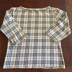 Burberry crew shirt, 1/2 sleeve