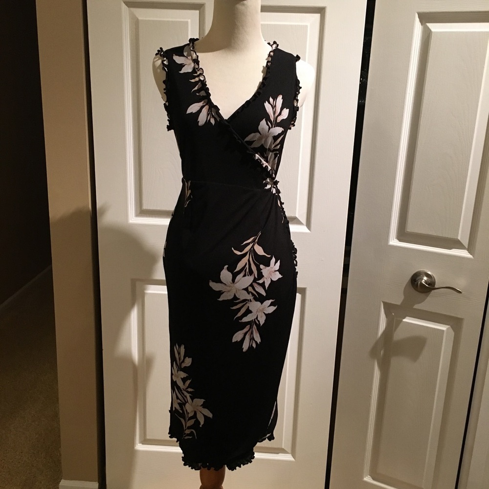 Old Navy Maternity Wrap Dress, Size S