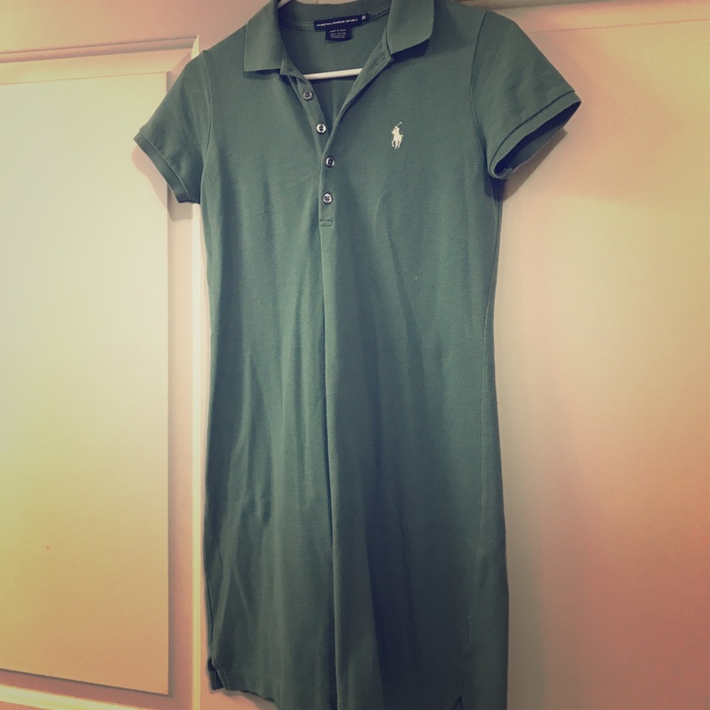 Green Ralph Lauren Polo Dress