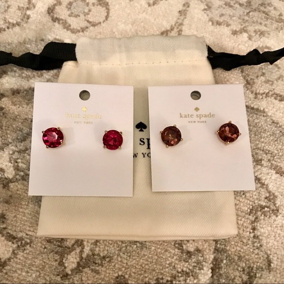 Kate Spade gumdrop earrings NWT ♠️ - Picture 3 of 3