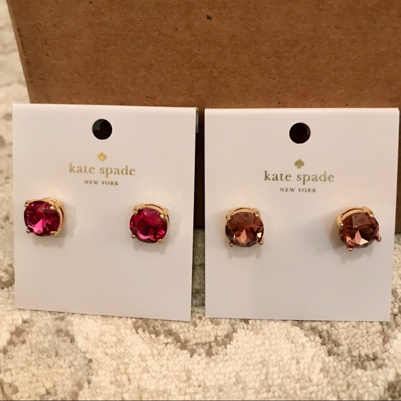 Kate Spade gumdrop earrings NWT ♠️ - Picture 2 of 3