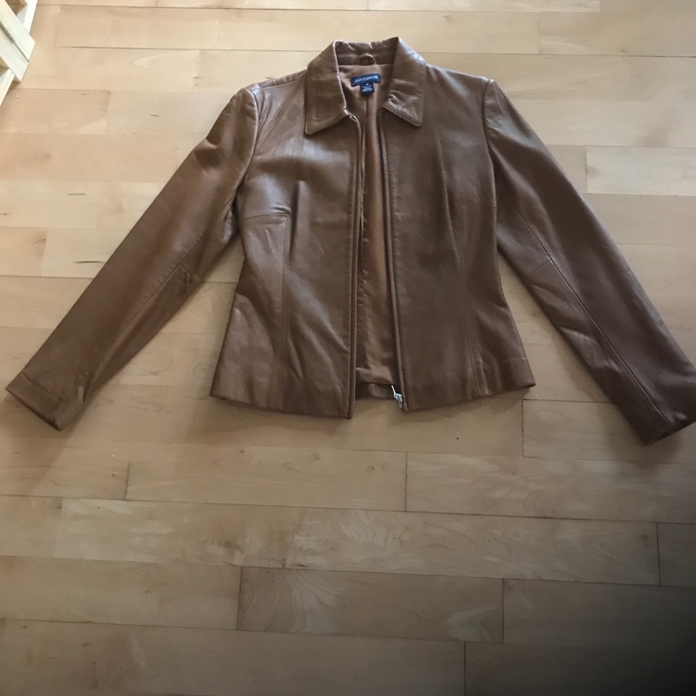 Ann Taylor leather