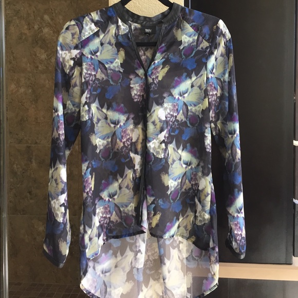 Mossimo Floral Tunic Top - Picture 1 of 4