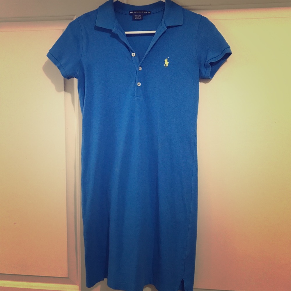 Royal Blue Ralph Lauren Polo Dress