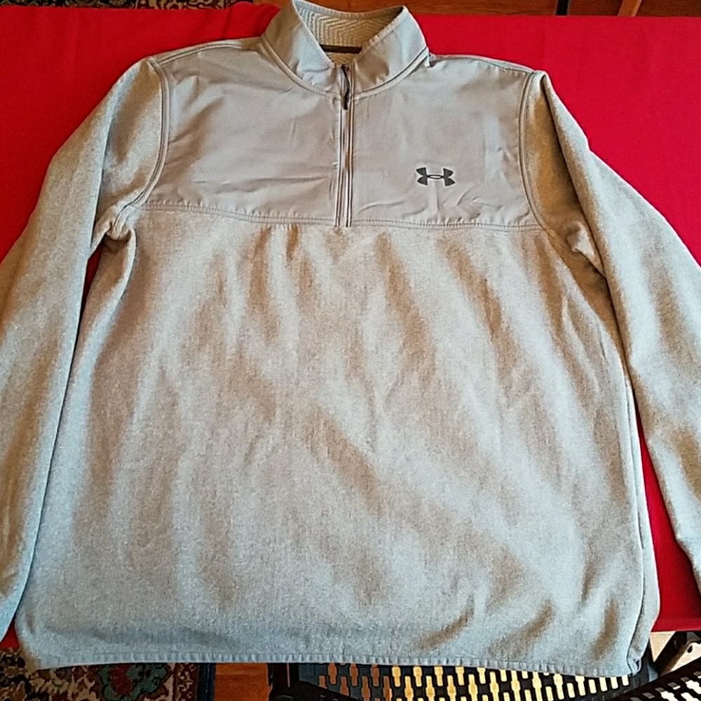 Under Armour Mens XL Coldgear Fleece (Grey)