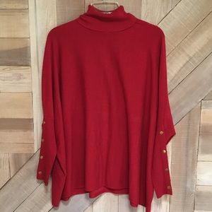 LONG SLEEVED DOLMAN SWEATER