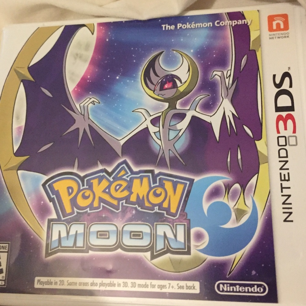 Pokemon Moon 3DS game