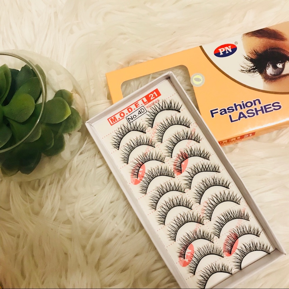 10 pairs of eyelashes mink