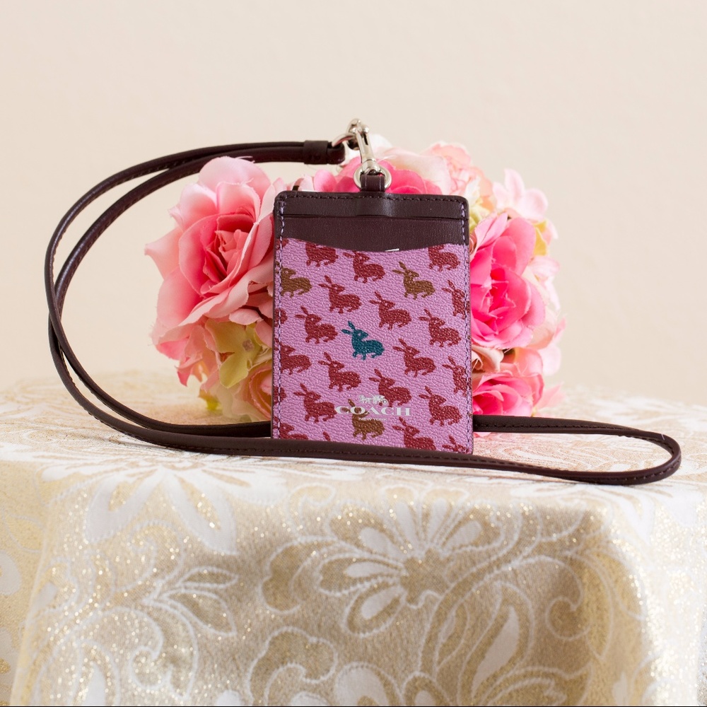 Coach Lanyard ID Card Holder Badge Holder Case - Picture 3 of 4