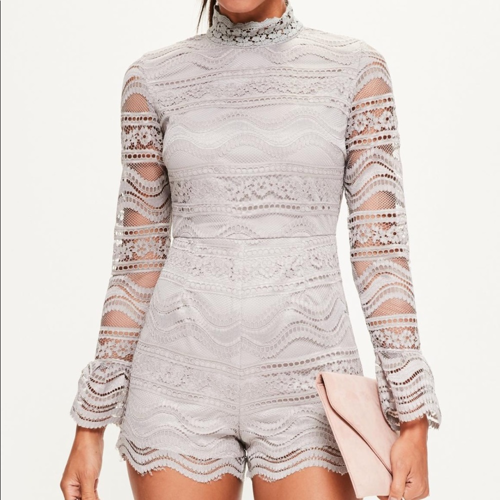 Missguided Lace Romper