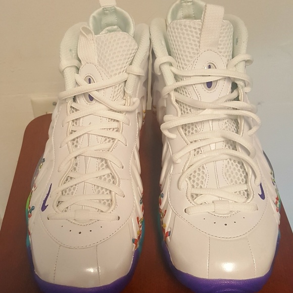 Fruity Pebble Nike Foamposite GS size 6 - Picture 2 of 4