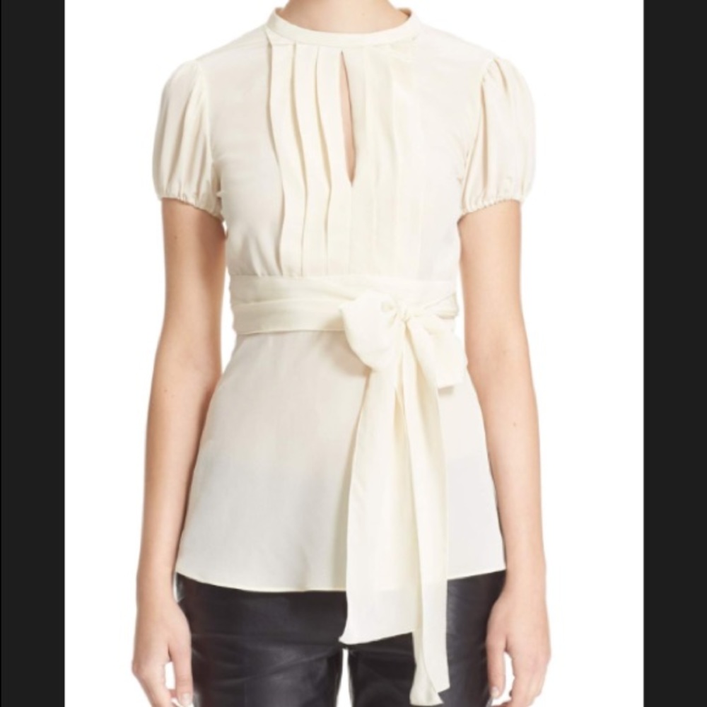 Crepe de Chine RED Valentino top