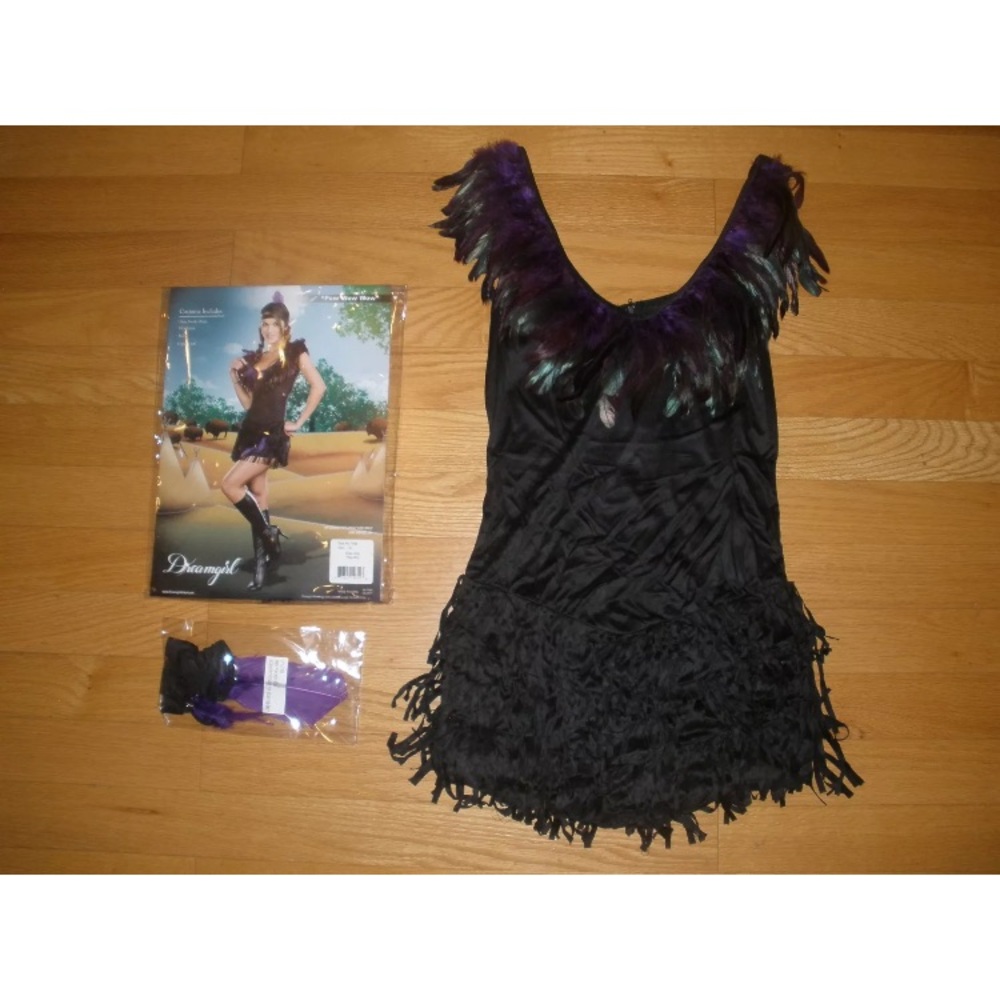 Pow wow wow InDian Women Sexy costume halloween