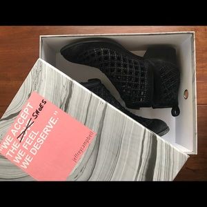 Jeffrey Campbell Velvet Booties