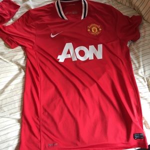 Authentic Manchester United Jersey