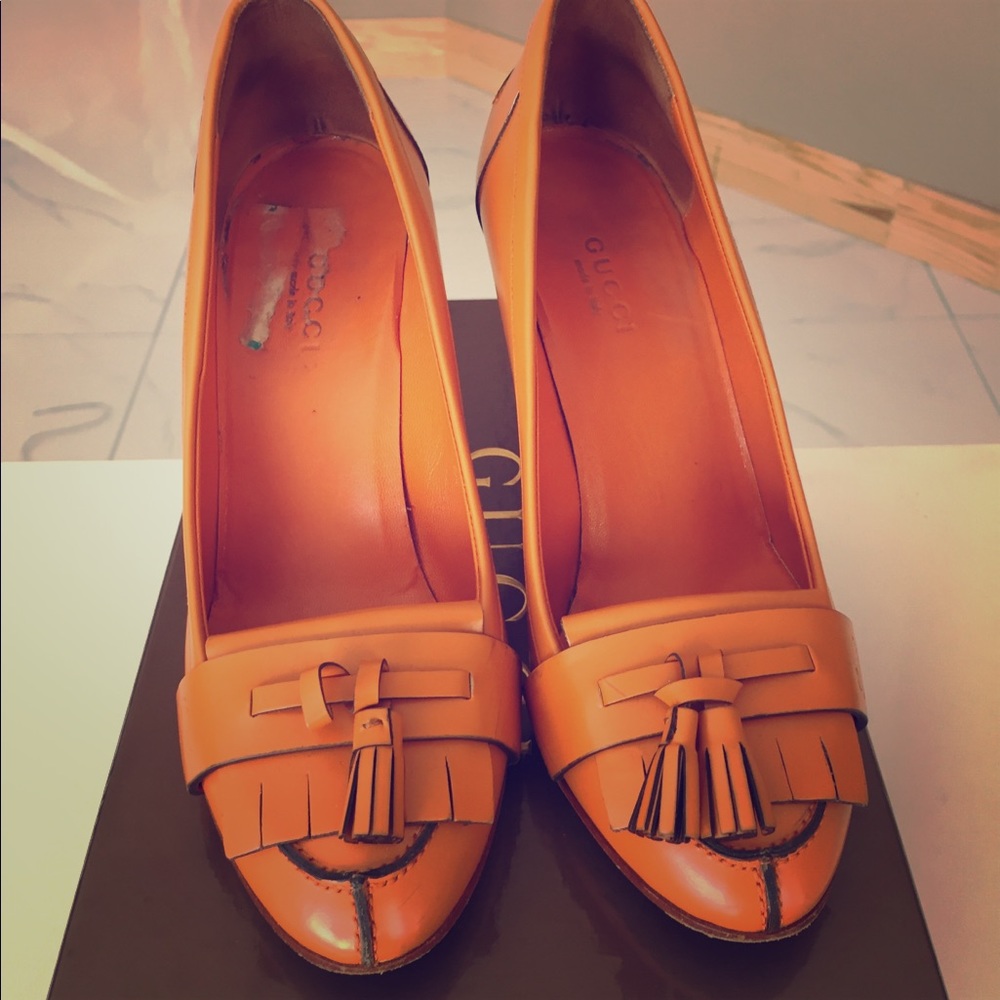 Gucci Wimbledon Nectar pumps
