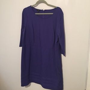 NWT Talbots Ponte Dress 3/4 sleeve