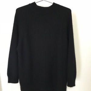 Oak and Fort chunky oversized mock neck sweater