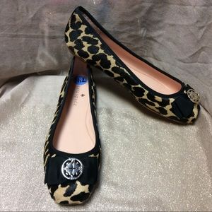 Kate Spade Cheetah Logo Flats