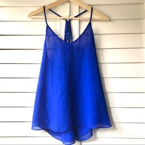 ⚡️Spring Sale⚡️ Royal Blue Strappy Back Camisole