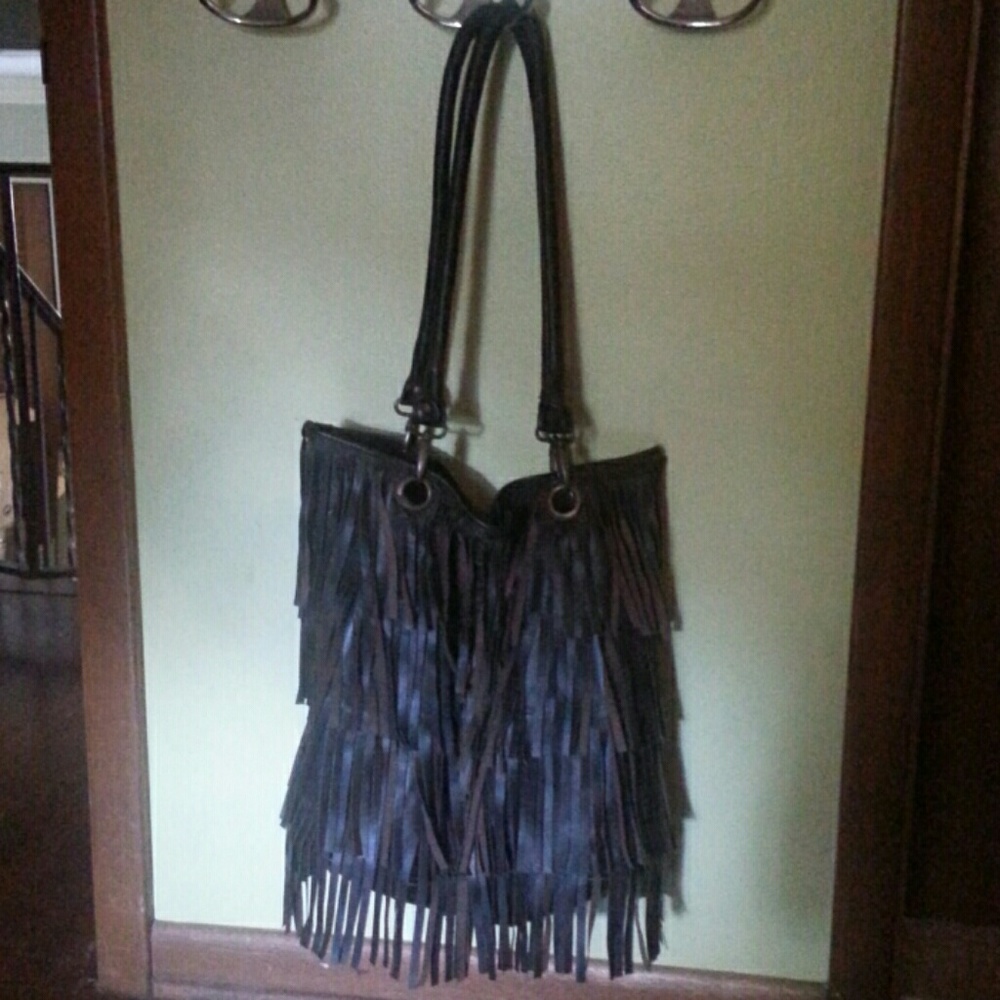 Ladies  boho fringed bag