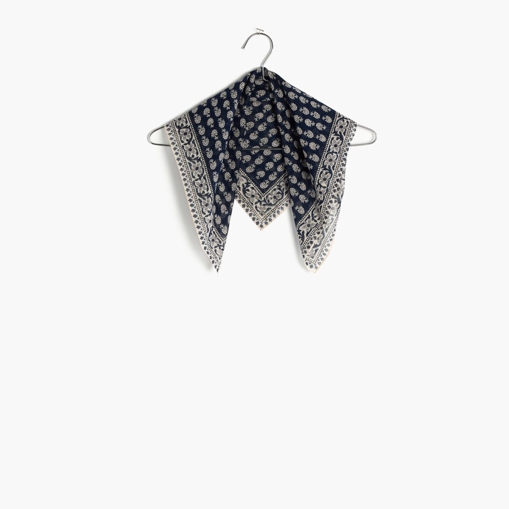 Blue Madewell Bandana