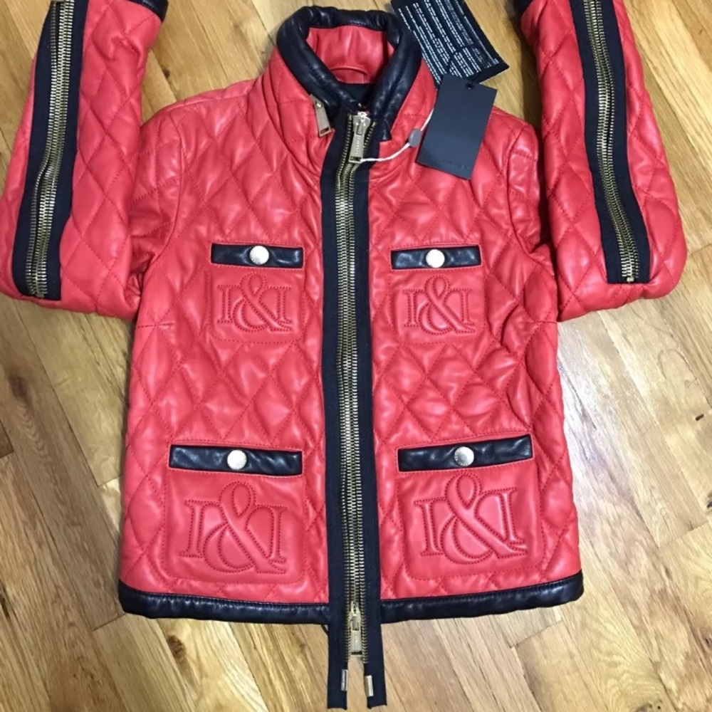 SuperSale Dsquared2 leather coat brand new w/tags