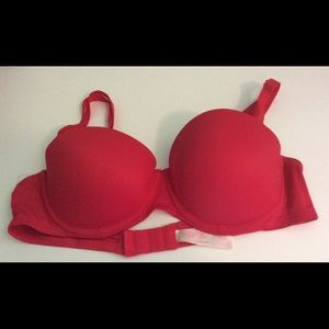 PINK VS red multiway push up bra