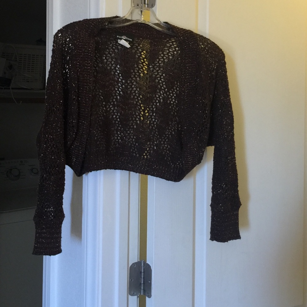Brown shrug - Picture 1 of 2
