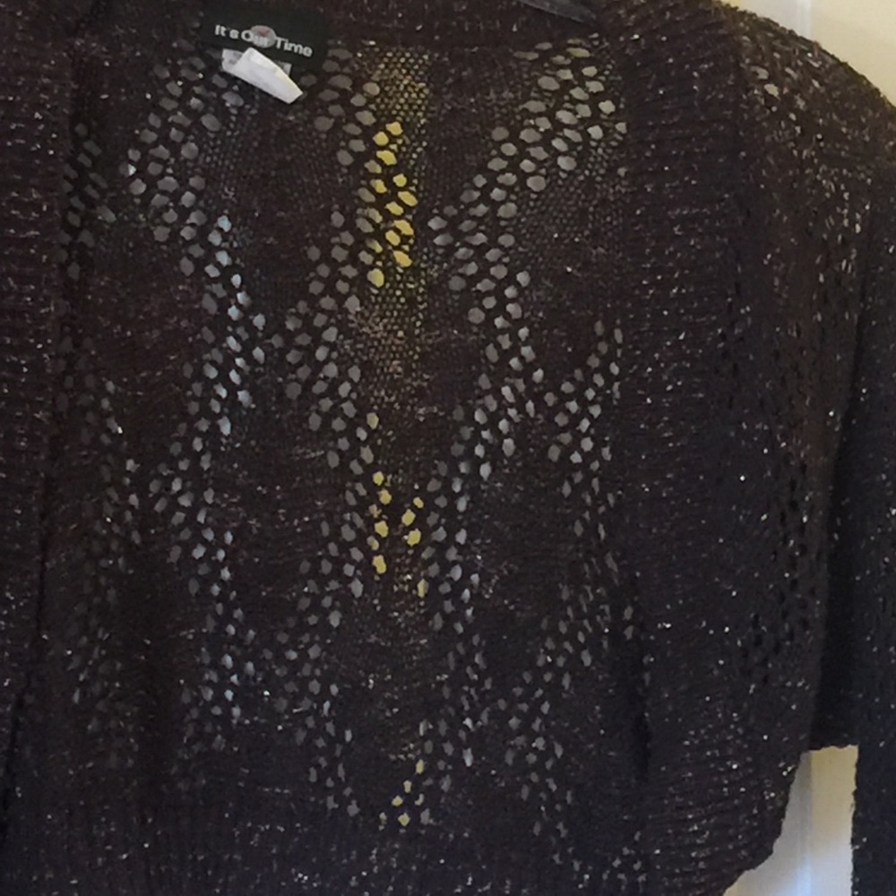 Brown shrug - Picture 2 of 2