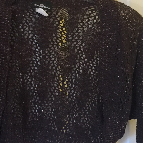 Brown shrug - Picture 2 of 2