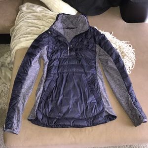 Lululemon down for a run jacket pullover