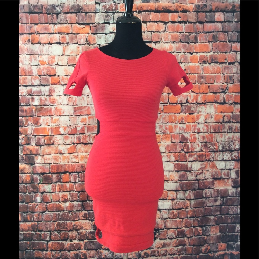 Asos-Reddish orange dress size 2